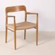 Chaise Niels O. Møller modèle 56 en chêne, Danemark des années 1960