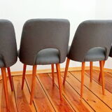 Set of four chairs O. Haerdtl, Ton, Czechoslovakia, the 60s