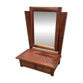 Coiffeuse Art Déco française avec miroir pivotant