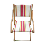 small folding chair canvas 1940 1950 camping