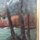 Tableau bord de mer en l'état Leopoldo Santa Maria de Obregon