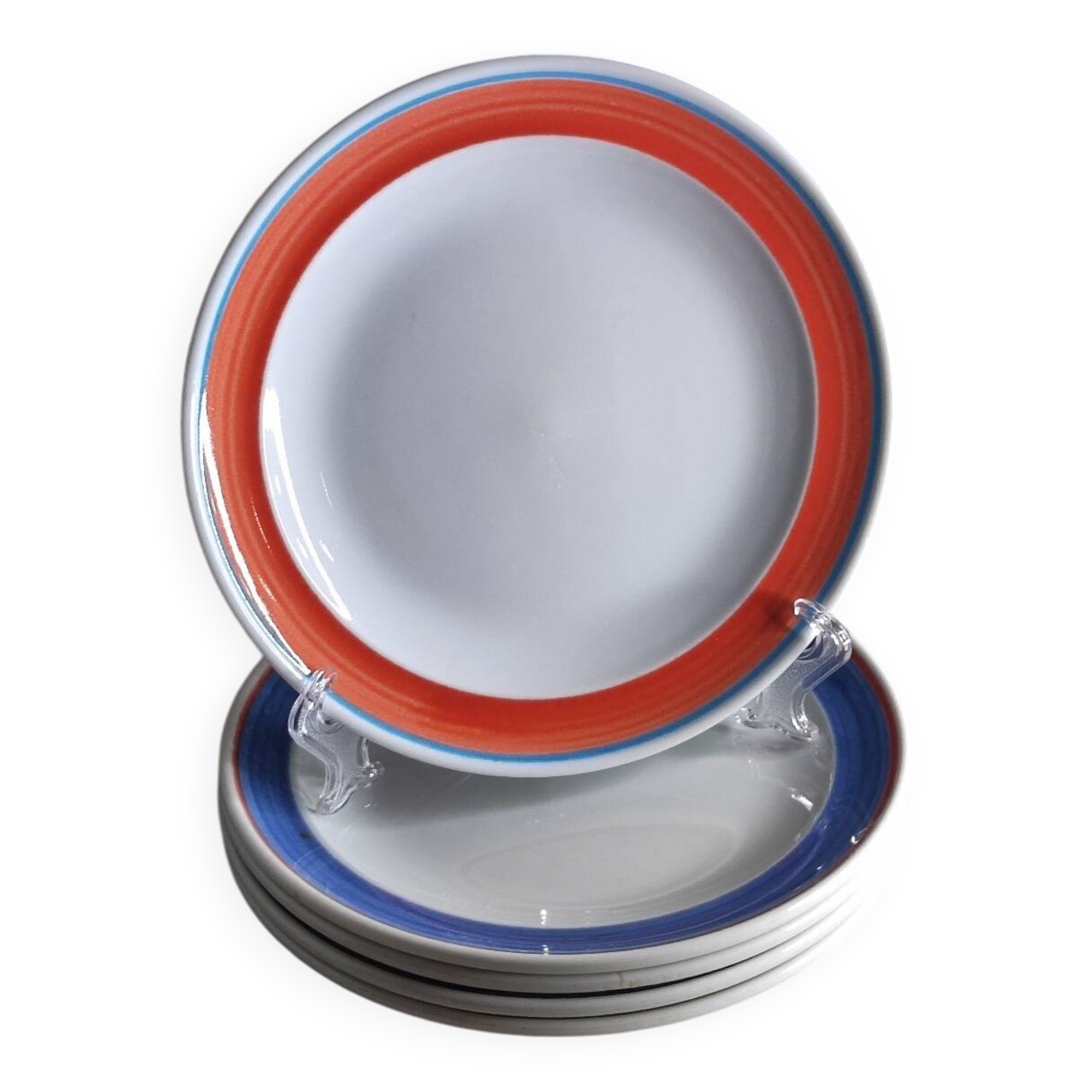 Assiettes à dessert vintage