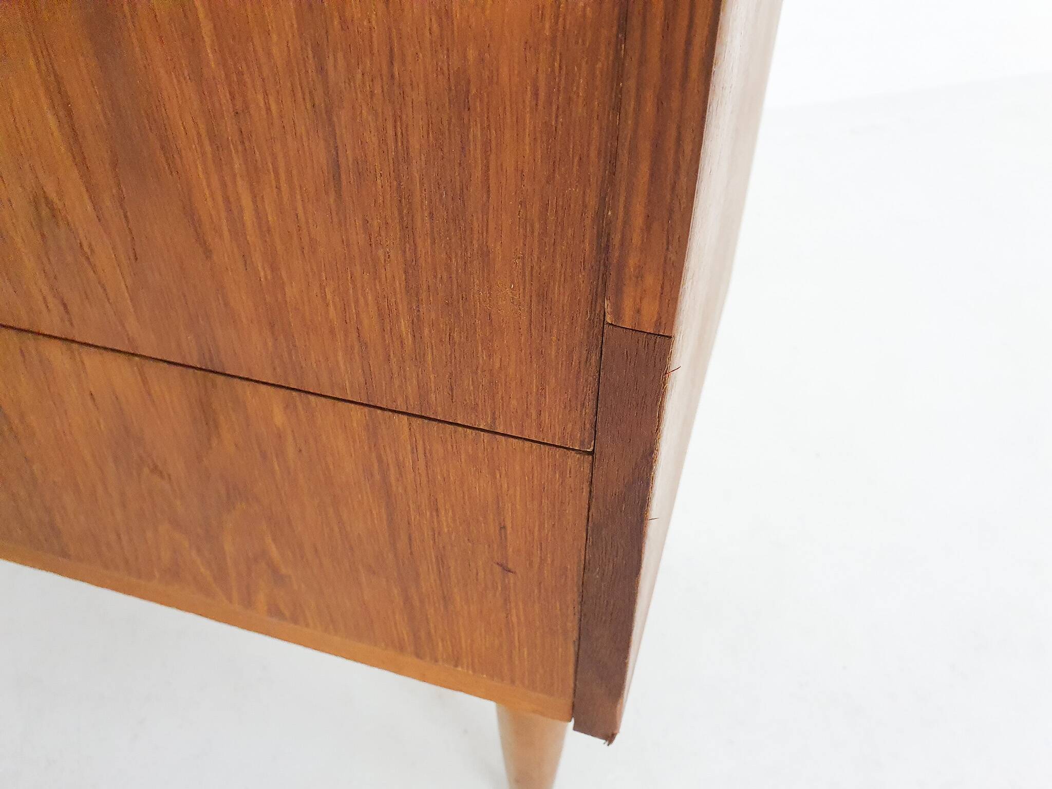 Commode en teck par MSI, Suède années 1950