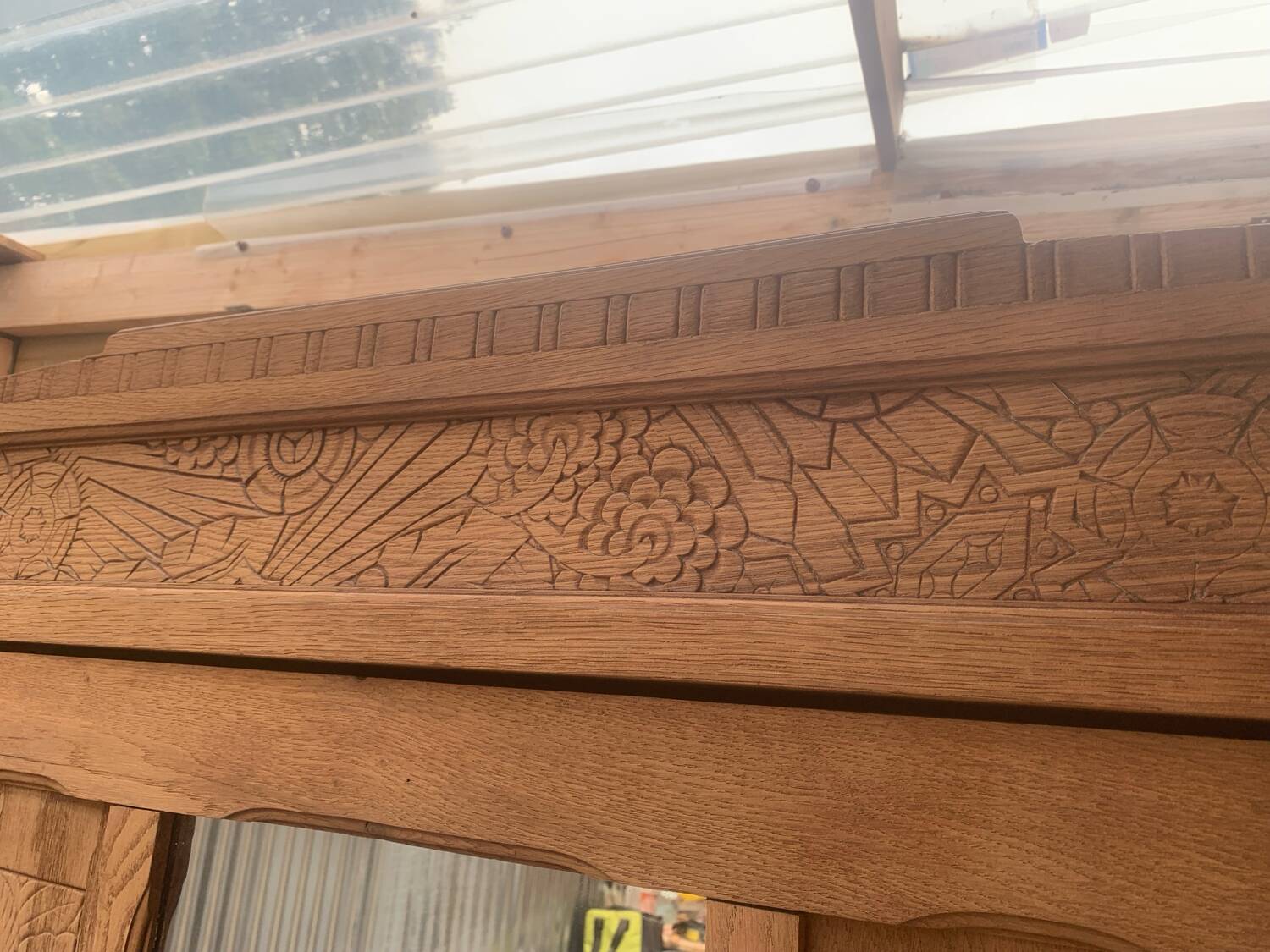 Armoire parisienne vitrée art déco