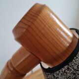 Scandinavian articulated pine lamp