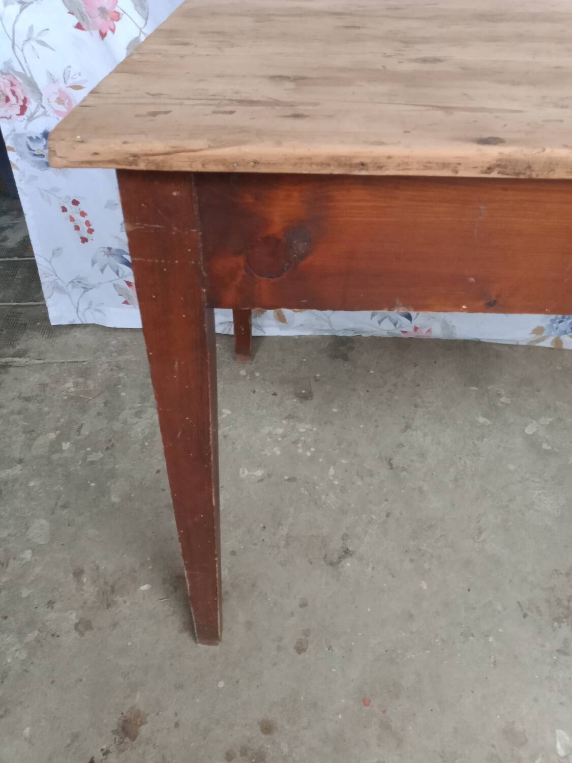Old farm table
