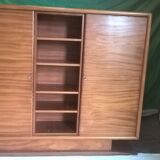 Vintage mahogany wardrobe from the years 50