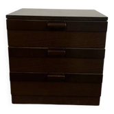 Commode vintage de style brutaliste