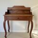 Oak desk in the Louis XV style.