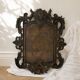Miroir biseauté en bronze, Second Empire XIXe siècle, style Louis XV