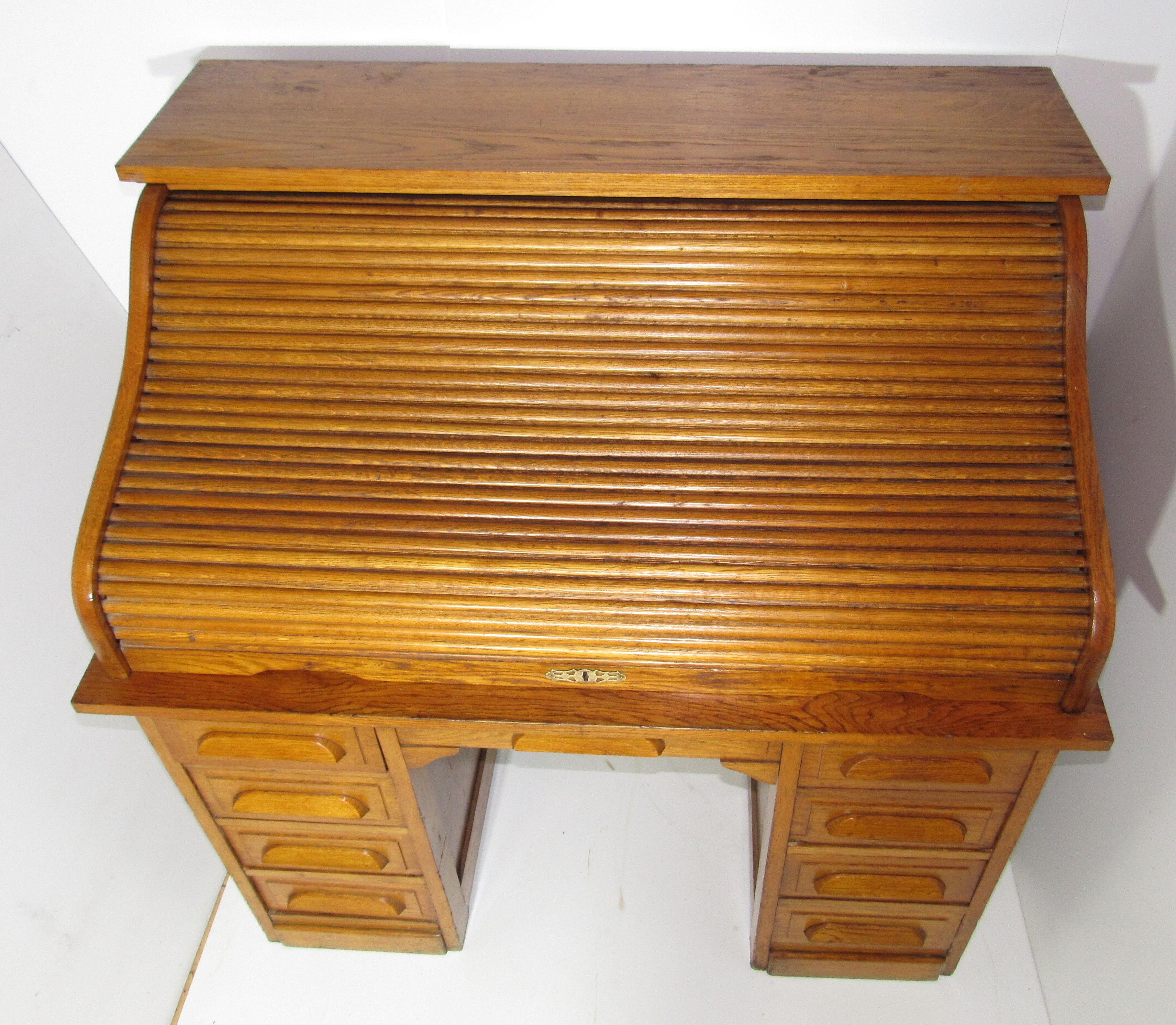 American light oak desk