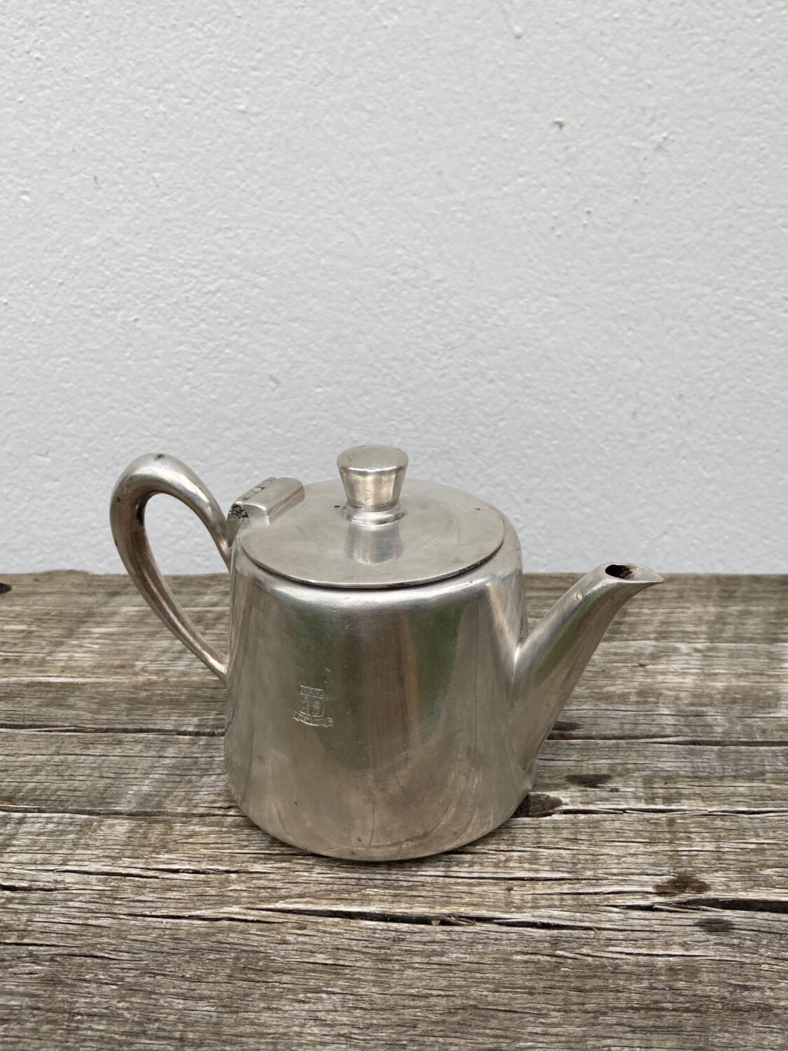 Christofle teapot in silver metal hotel 1930