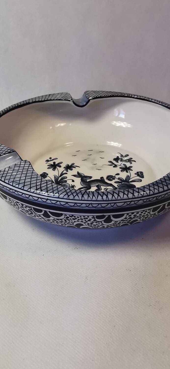 Large sant' anna pottery cigar ashtray portugal