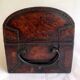 Chinese box covered with leather