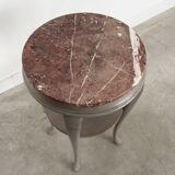 Round mahogany coffee table, Danish design, 1960s, production: Denmark