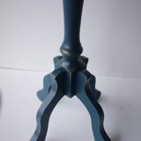 Blue wooden table