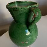 Vase pichet de ferme terre vernissée art populaire sud 1950