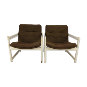 Paire de fauteuils 458 - 1968
