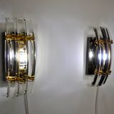 Pair of sconces, Italy, 1970