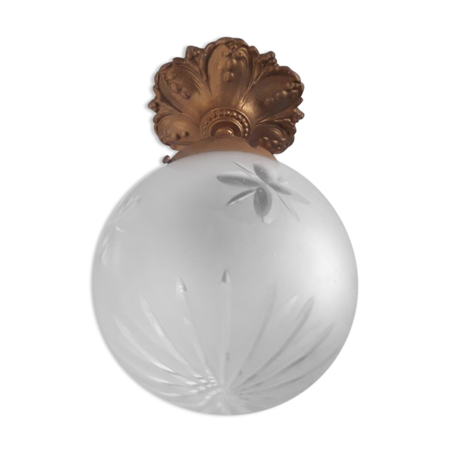 Napoleon III brass and globe