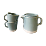 Teapot and mugs Jars Grey Oxyde Canteen