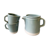 Théière et mugs Jars Cantine Gris Oxyde