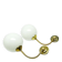 Sconces, Poland, 1950s, set of 2