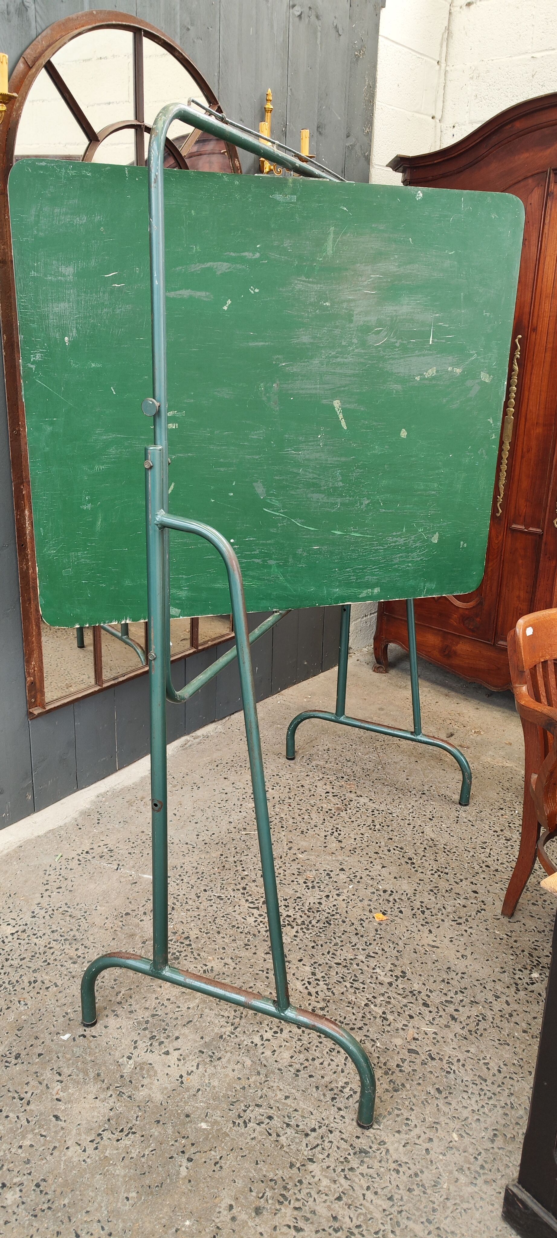 Large swivel school board with card holder