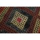 1970s Vintage Turkish Oushak Handmade Wool Cotton Red Runner Rug 70x213