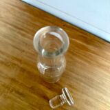 Old thick glass bottle