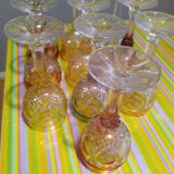 Coloured crystal lenses