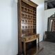 Cherry wood draining dresser with two drawers