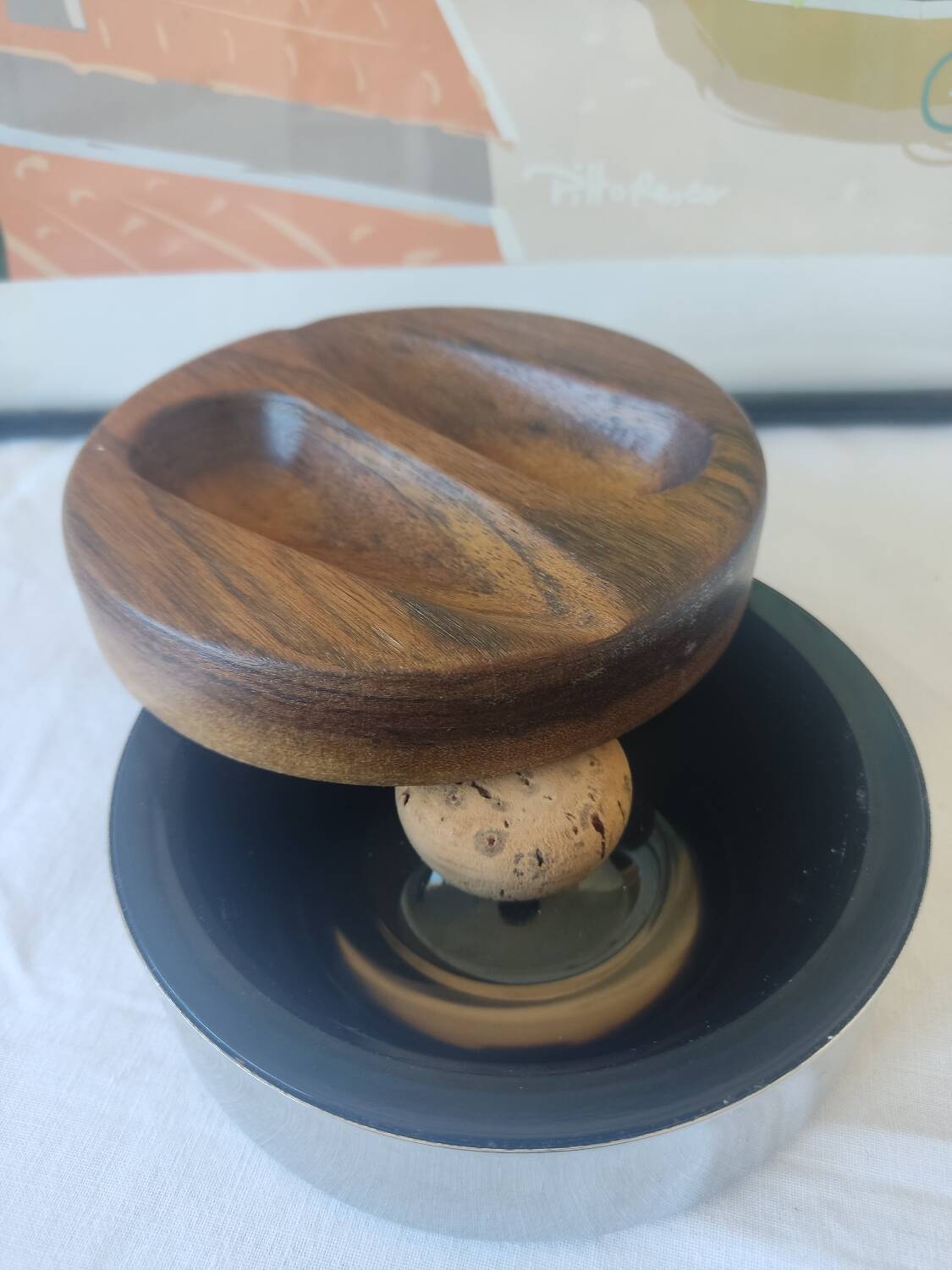Ashtray and pipe holder Erhard
