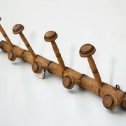 Bamboo wall coat rack 1900