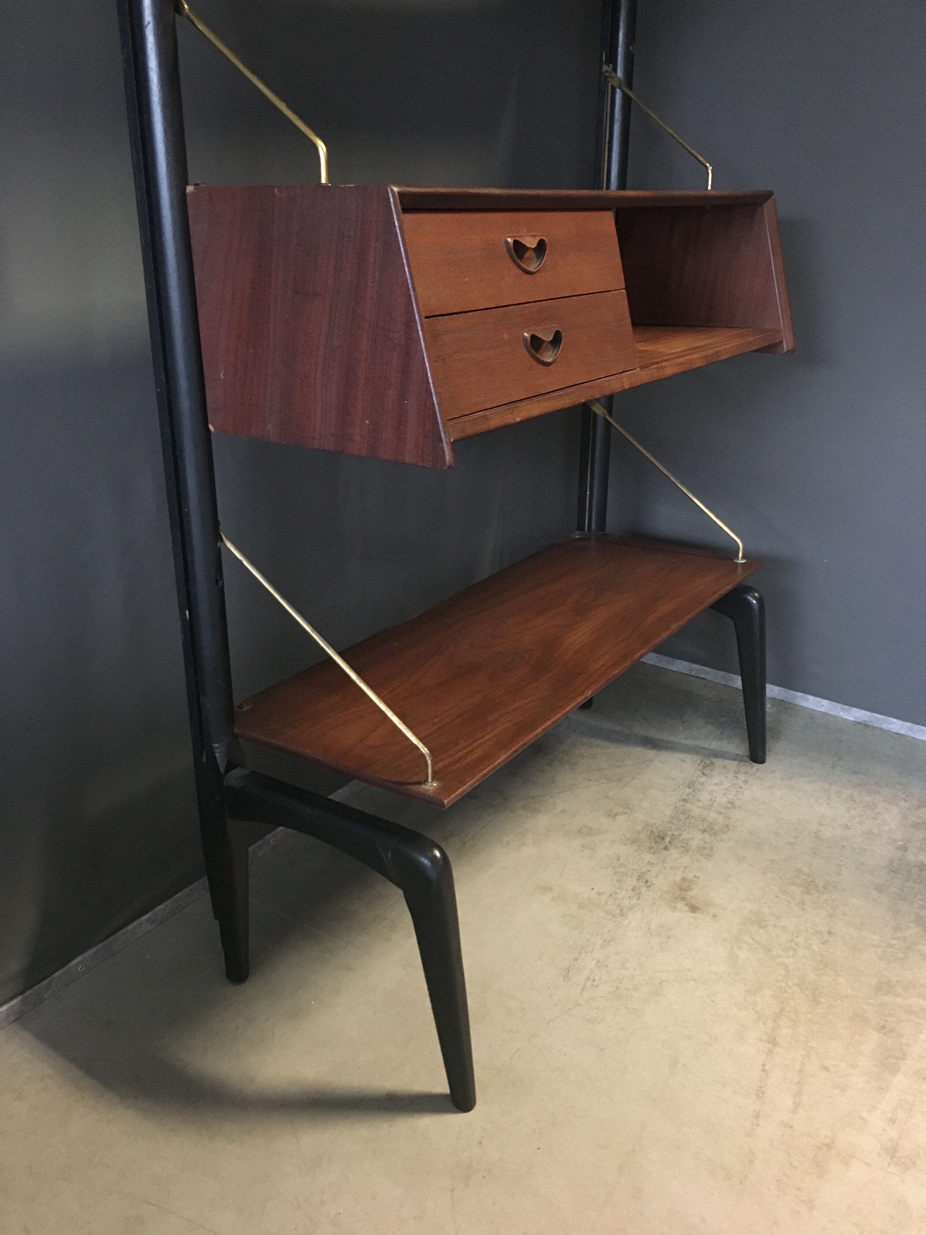 Modular wall unit by Louis van Teeffelen