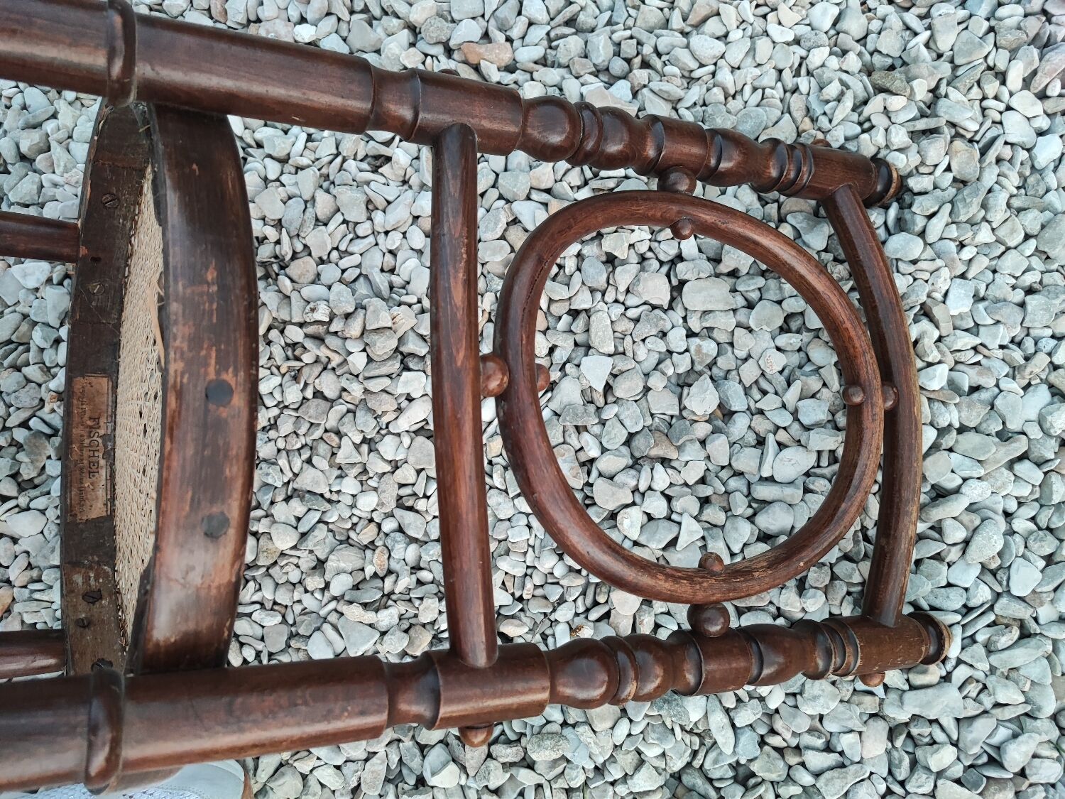 Fischel Austria cane chair