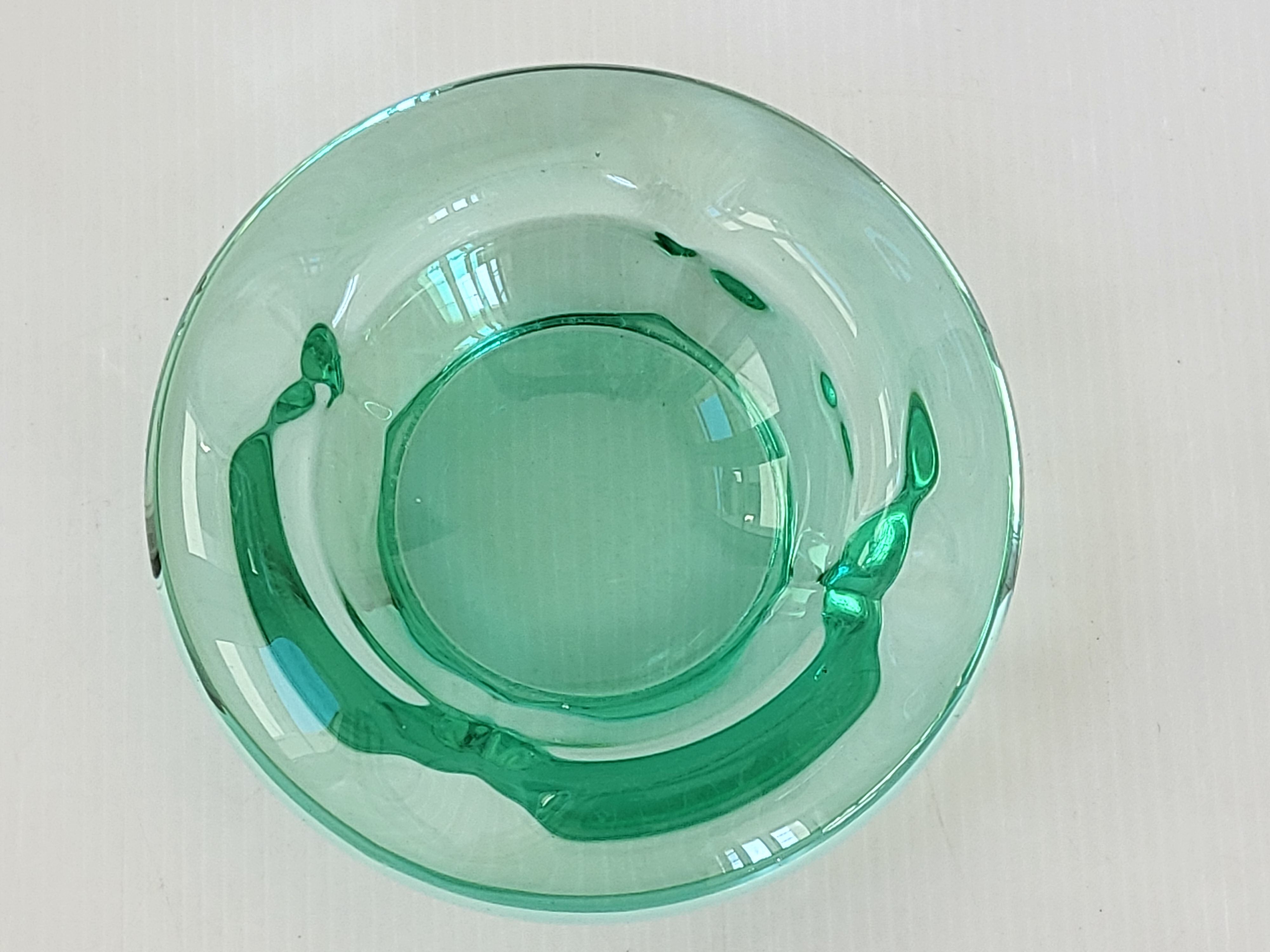 Vintage Murano glass ashtray