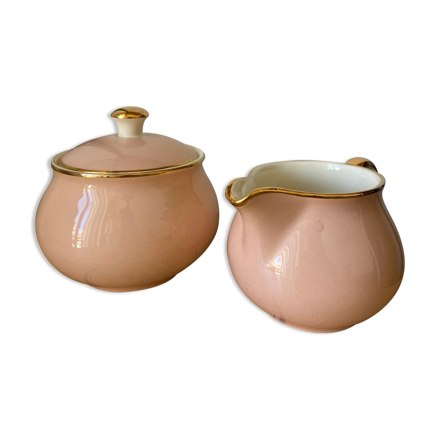 Crémier de villeroy et boch with the inscription "nous deux"