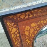 Vintage witch sun mirror antique