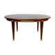 Table ovale en acajou style Empire