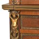 Bureau à cylindre de style Louis XVI en marqueterie