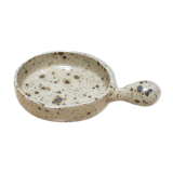 Empty cup vintage pocket in pyrite stoneware