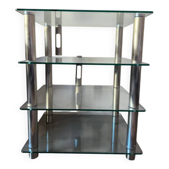 Tempered glass hi-fi furniture