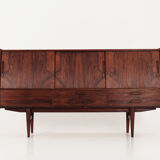 Highboard rosewood 70's scandinavian design