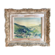 "Paysage Provençal" aquarelle originale sur crayon