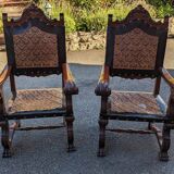 Fauteuils style renaissance espagnole