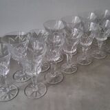 St. Louis Crystal - Service of 67 Camargue Model lenses