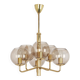 Petite suspension de designer style Sciolari, années 1960