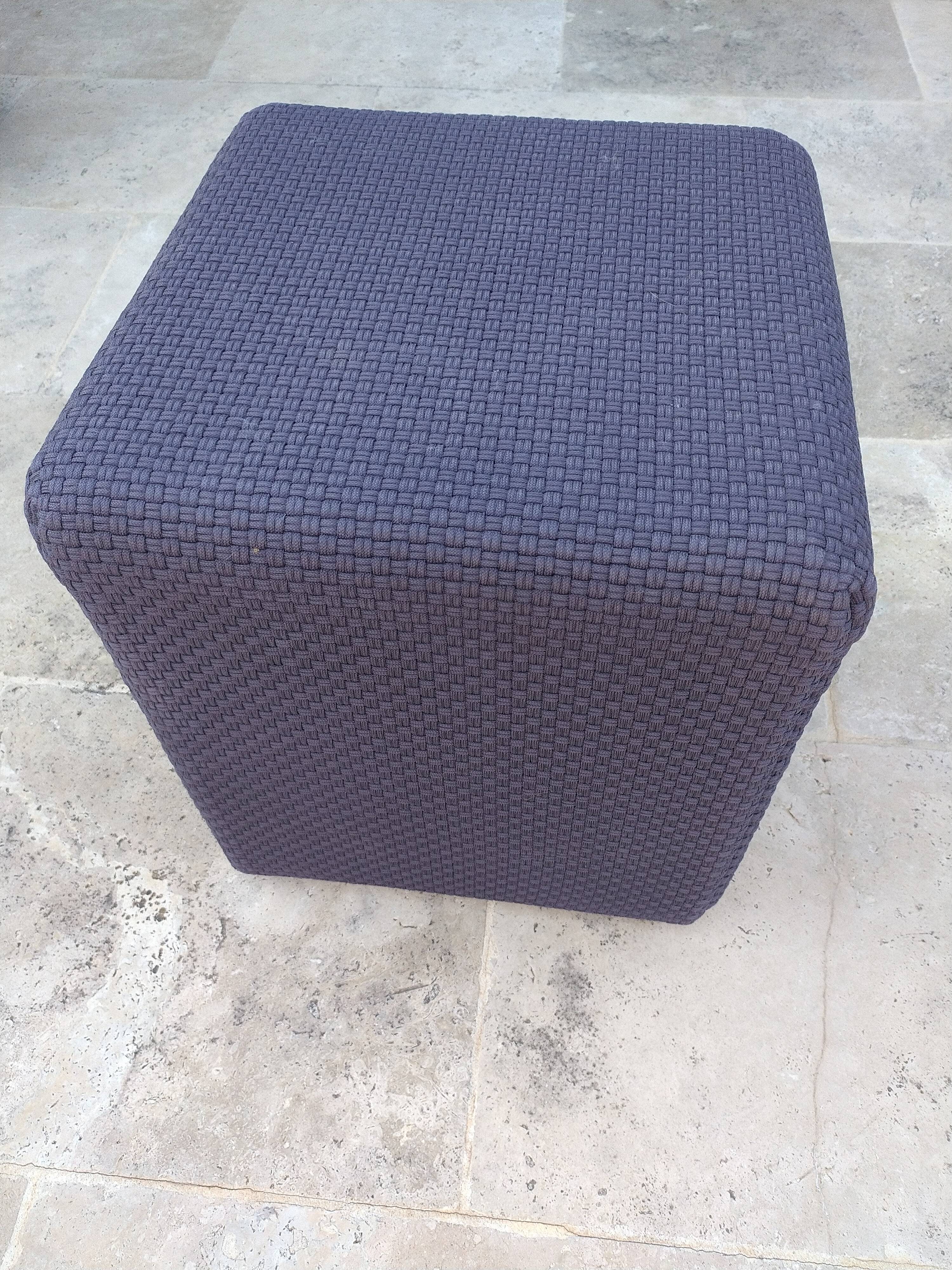 Low Square Stool Paola Lenti