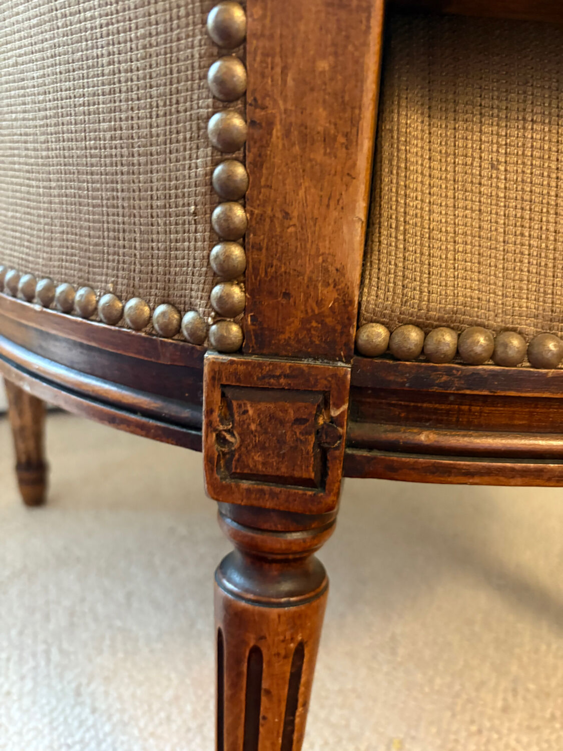 Louis XVI bergère style